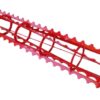 Jordpakkervalse (takket) med Ø25 aksel - 1480mm