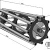 Rørpakkervalse Ø400 - 3000
