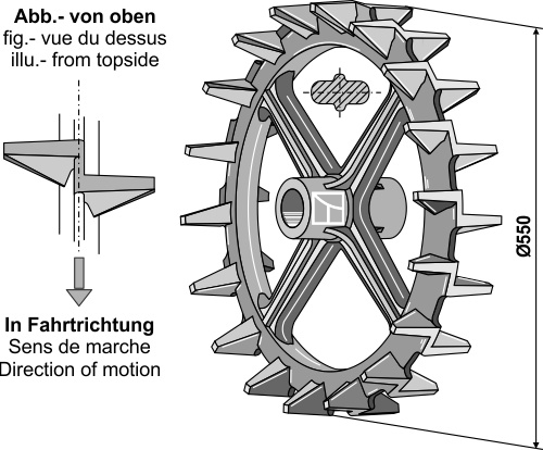 Knastring Ø550mm