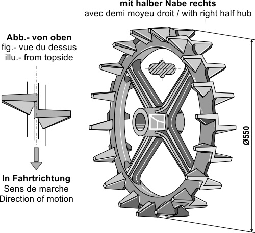 Knastring Ø550mm
