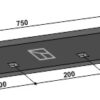 Kniv for knivrotor 750