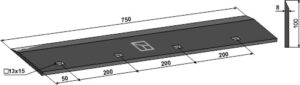 312-ind-2546 Kniv for knivrotor 750