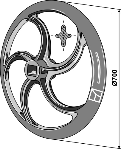 Pakker ring - Ø700mm