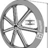 Pakker ring - Ø900mm
