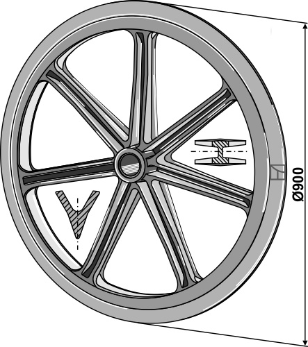 Pakker ring - Ø900mm