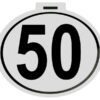 Kilometerskilt 50Km/h
