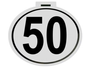 Kilometerskilt 50Km/h