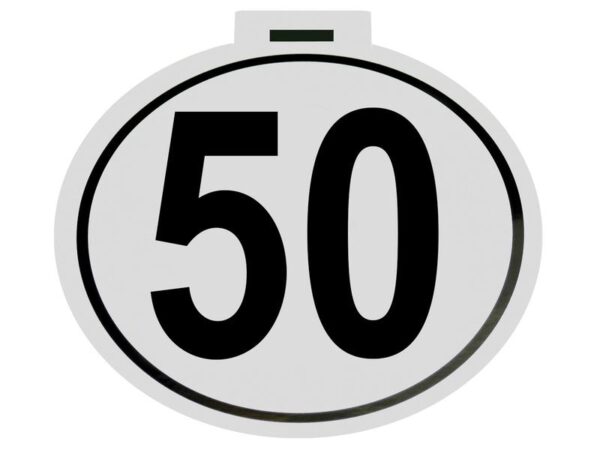 Kilometerskilt 50Km/h