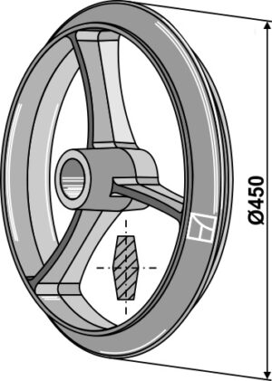314-450 Cambridge ring - Ø450mm