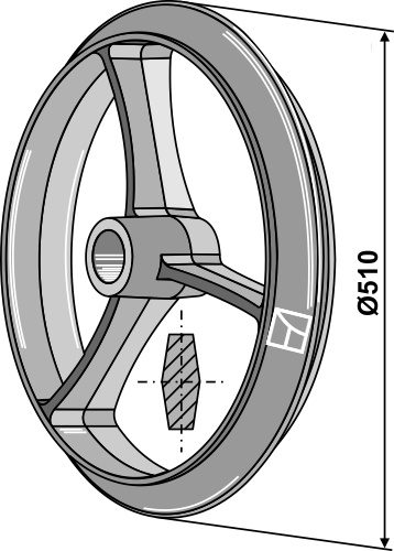 Cambridge ring - Ø510mm