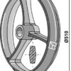 Cambridge ring - Ø510mm