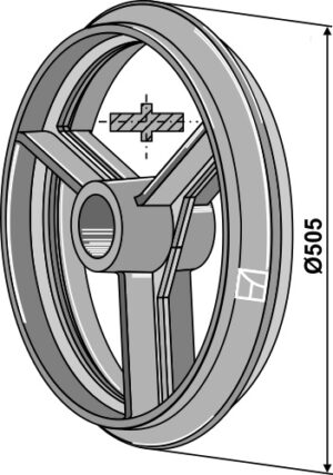 314-502 Cambridge ring - Ø505mm