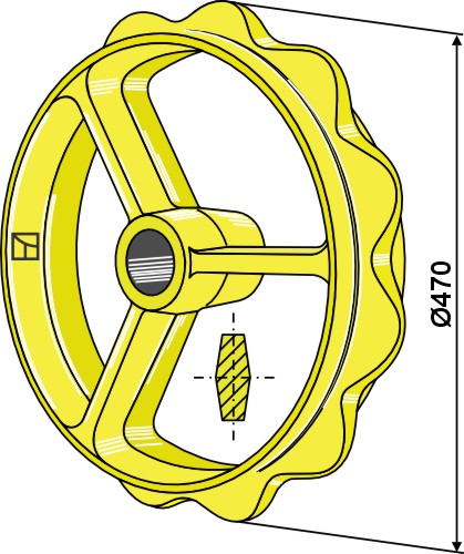 Cambridge ring - Ø470mm