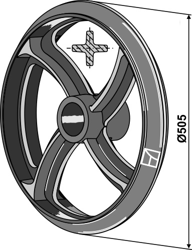 Cambridge ring - Ø505mm