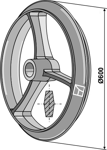 Cambridge ring - Ø600mm