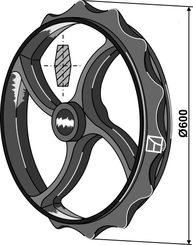 Cambridge ring - Ø600mm