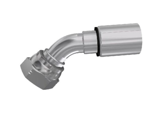 Parker BSP 60° Preskobling 3/8'' x 3/8'' - 19TPI Hun 135° Omløber (o-ring)