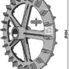 Crosskill-hjul - Ø494mm
