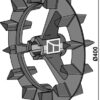 Crosskill ring - Ø400mm -