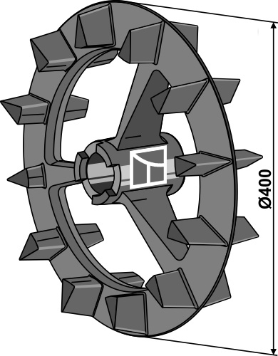 Crosskill ring - Ø400mm -