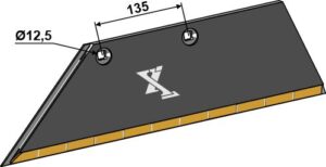 Plovskær 15x150 SB45D L - venstre (hårdmetal belagt)