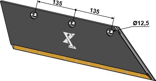 32.0043-ext Plovskær 14x145 SB56D - højre (hårdmetal belagt)