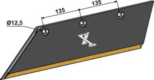 Plovskær 14x145 SB56D - venstre (hårdmetal belagt)
