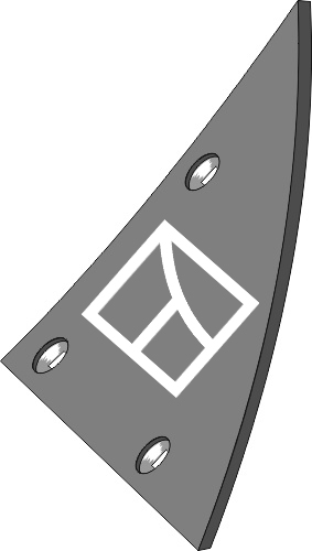 Brystplade B2KD R 10mm - højre