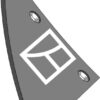 Brystplade B2KD L 10mm - venstre
