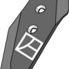 Vendbar spids S2W R - 12mm - højre