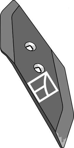 Vendbar spids S2W L - 12mm - venstre
