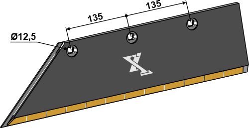 32.0180-ext Plovskær 14x145 SB58D - venstre (hårdmetal belagt)