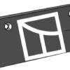 Plovskær - (hårdmetal belagt) bagside - venstre