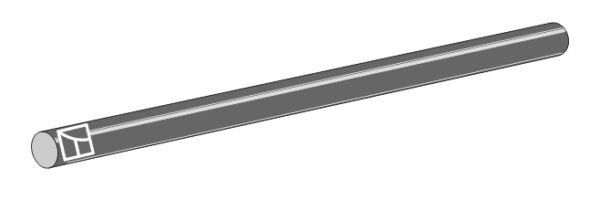 Aksel Ø50x1700