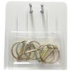Ringsplit (rund), Stift Ø4.5mm x 35mm (5 stk. Agripak)