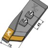 33.0081-ext Spids venstre - (hårdmetal belagt)