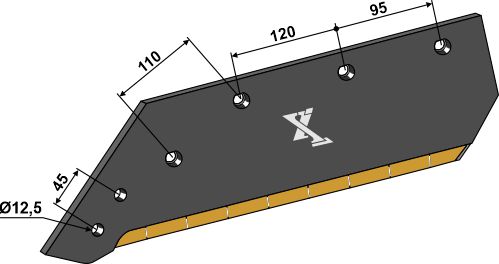 33.0091-ext Plovskær - 14'' - venstre (hårdmetal belagt)