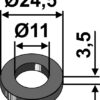 Skive Ø24,5x3,5xØ11