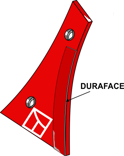 Brystplade DURAFACE - højre