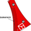 Brystplade DURAFACE - venstre