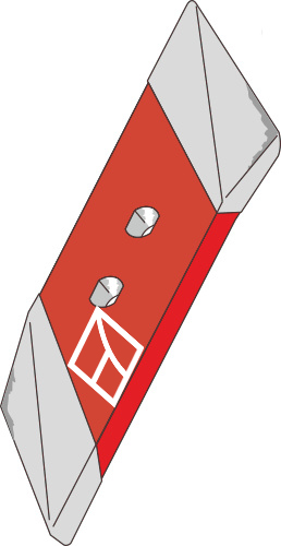 Vendbar spids DURAFACE 70x15 - højre