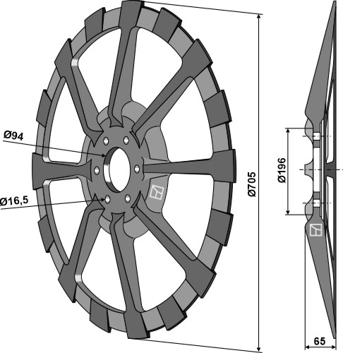 Oppelhjul - type WIC