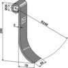 Slagle 240x50mm