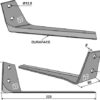 Kniv for roeoptager
