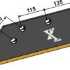 34.0169-ext Plovskær - 14'' - venstre (hårdmetal belagt)