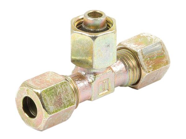 Hyd. T-Stykke 8l 14x1,5mm