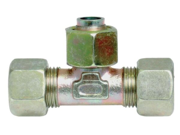 Hyd. T-Stykke 12l 18x1,5mm
