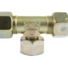 Hyd. T-Stykke 15l 22x1,5mm