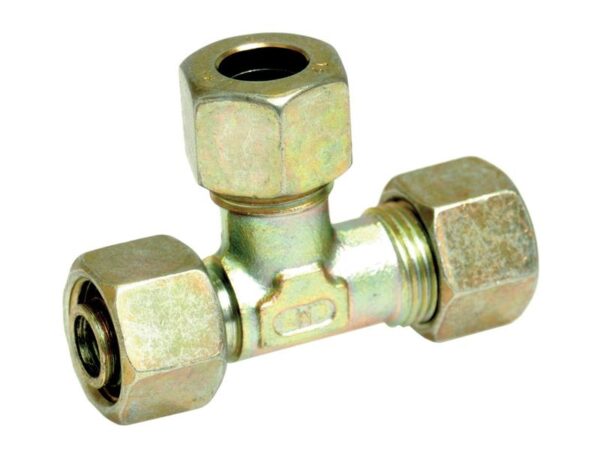 Hyd. T-stykke 12l 18x1,5mm