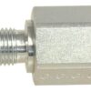 Hydraulic Metal Pipe Thread Reducer 1/4''BSP Externalthread 3/8''BSP Inner thread